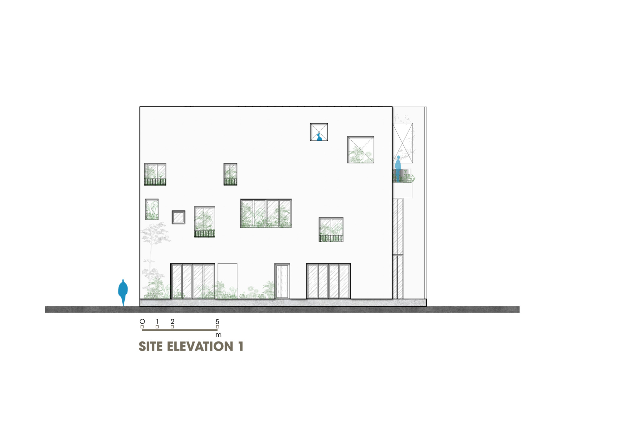 天空花园住宅丨越南丨Pham Huu Son Architects-34