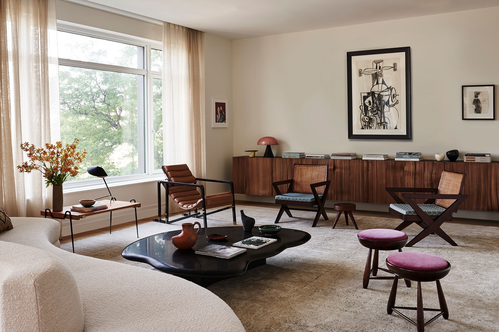 纽约 Tribeca 公寓‘mid  century’设计丨美国曼哈顿-7