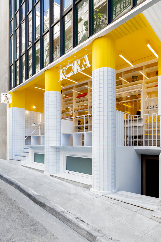 雅典 KORA 面包店丨希腊雅典丨enroutearchitecture-5