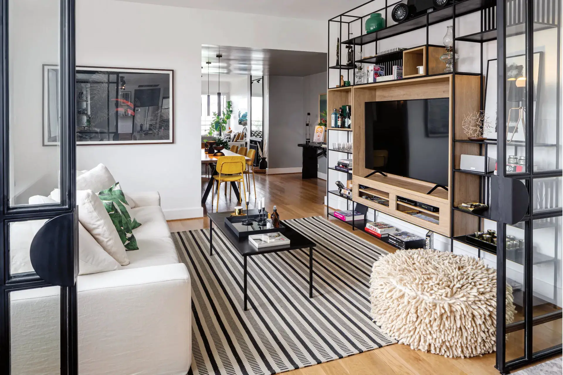 阿根廷布宜诺斯艾利斯现代公寓 | 温馨木质元素与开放空间的完美融合-3