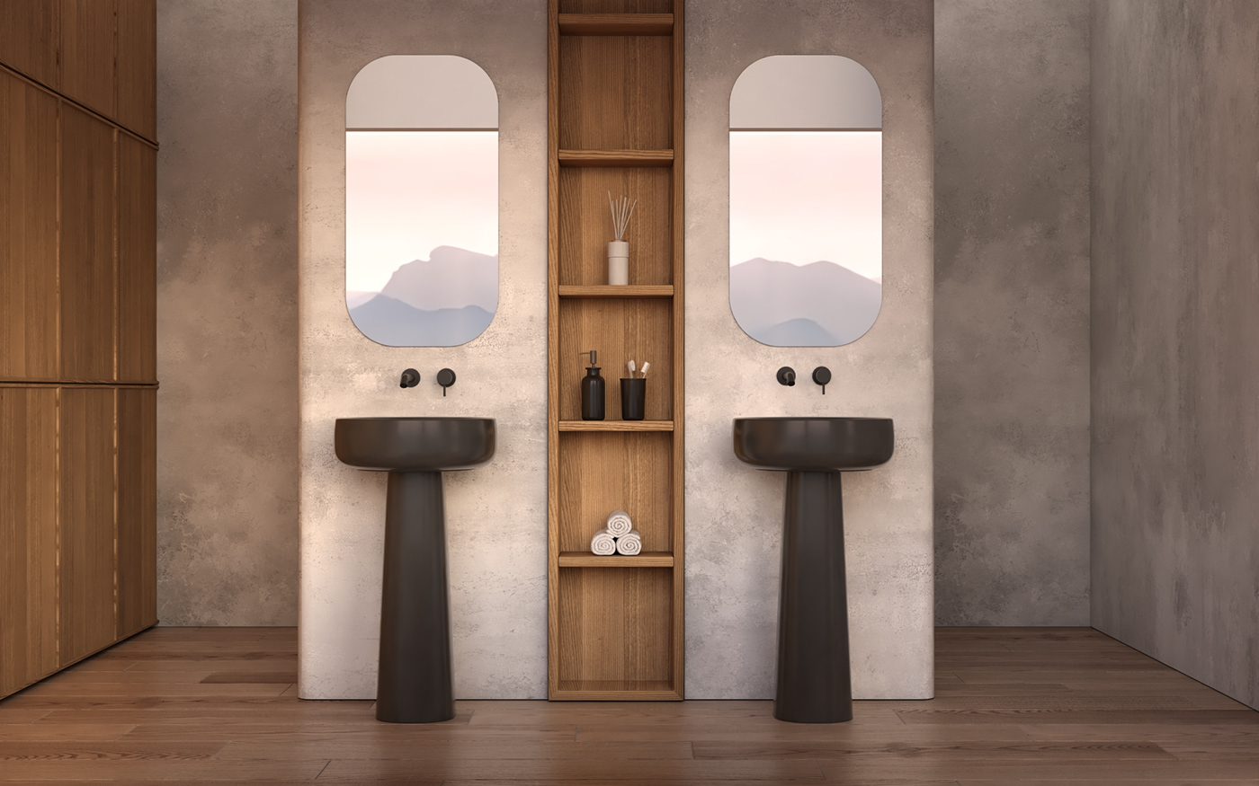 开放式温馨原木空间  明亮舒适的住宅！-25