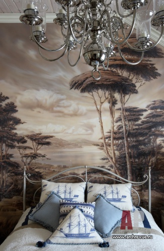 两层英式古典风格原木住宅-39