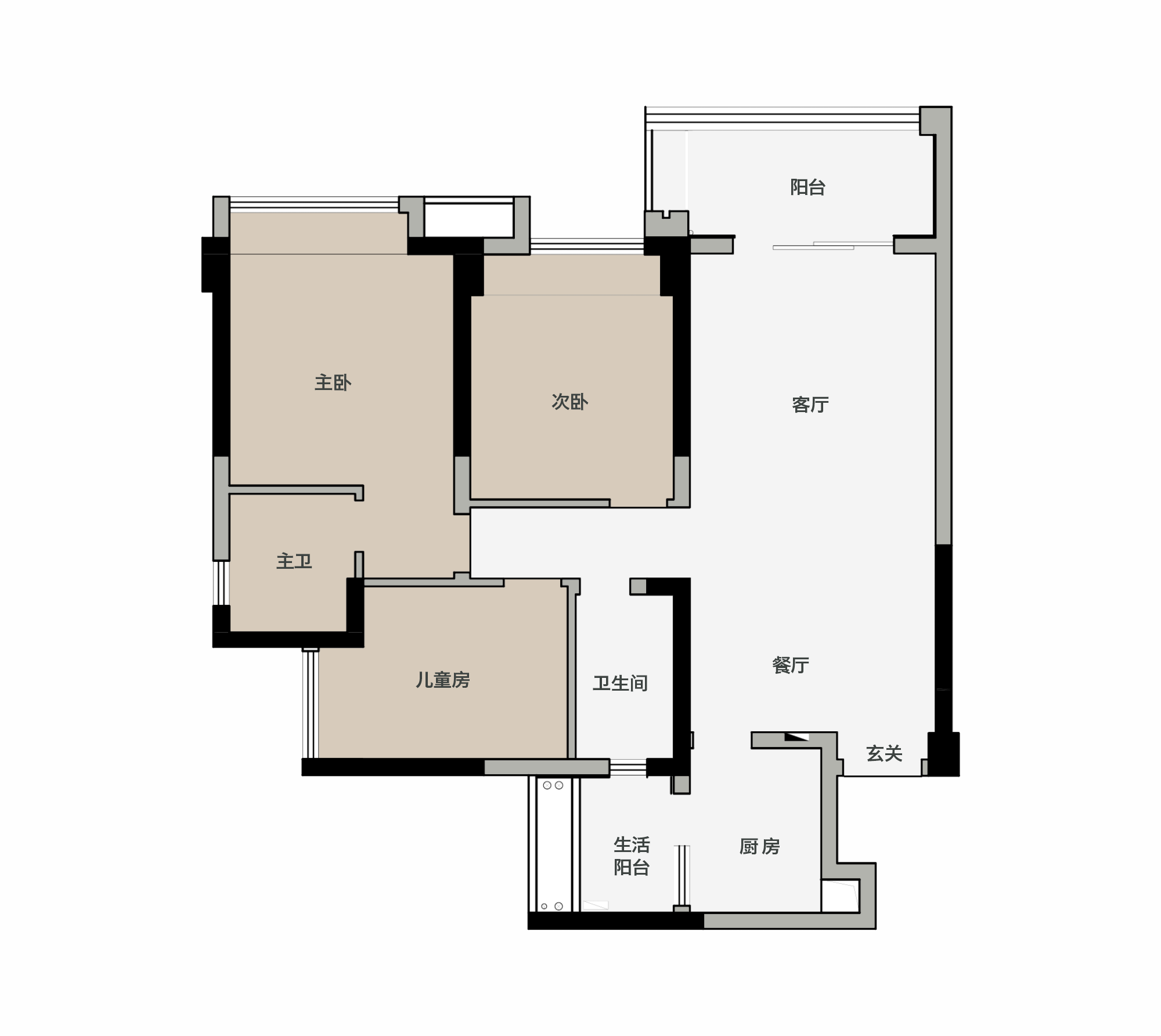 植觉 · 成都东湖长岛现代风格住宅设计丨中国成都丨成都宏福樘设计-17