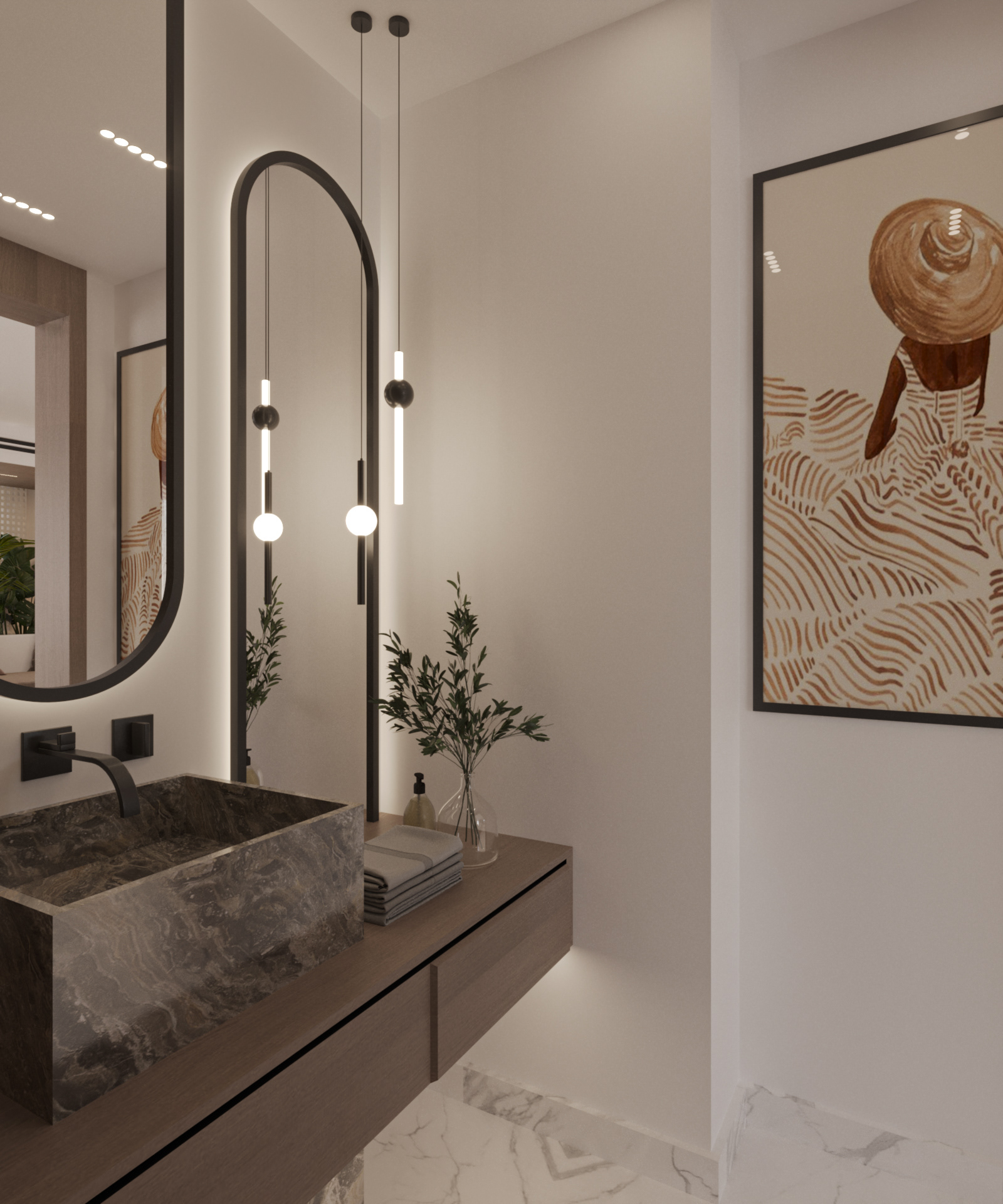 港湾·陆·豪华住宅丨Egypt丨MYS Architects-13