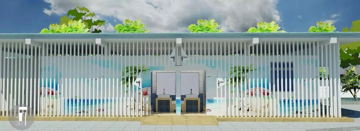 公共空间——大亚湾滨海公园公共厕所改造设计-13