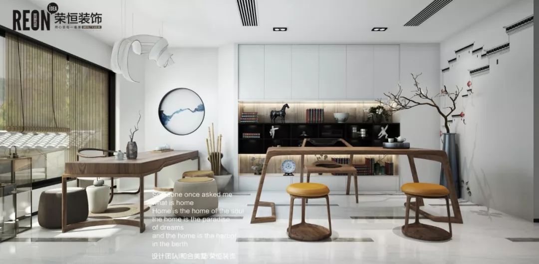 新中式风格家居设计,传统与时尚的完美融合-34