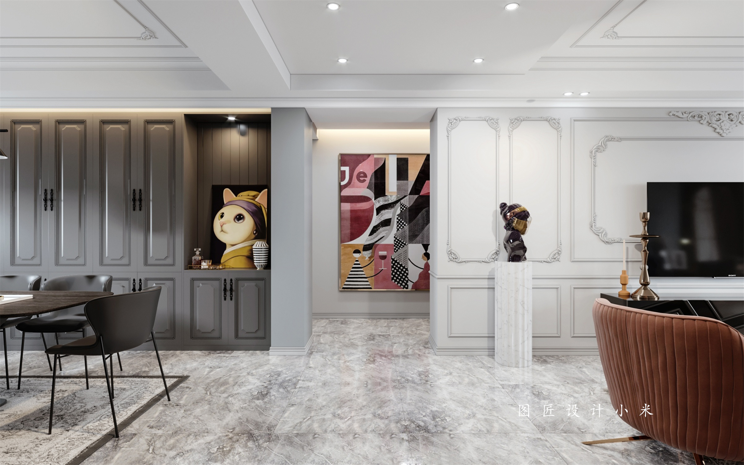 当法式风遇上混搭，原来浪漫如此多彩-2