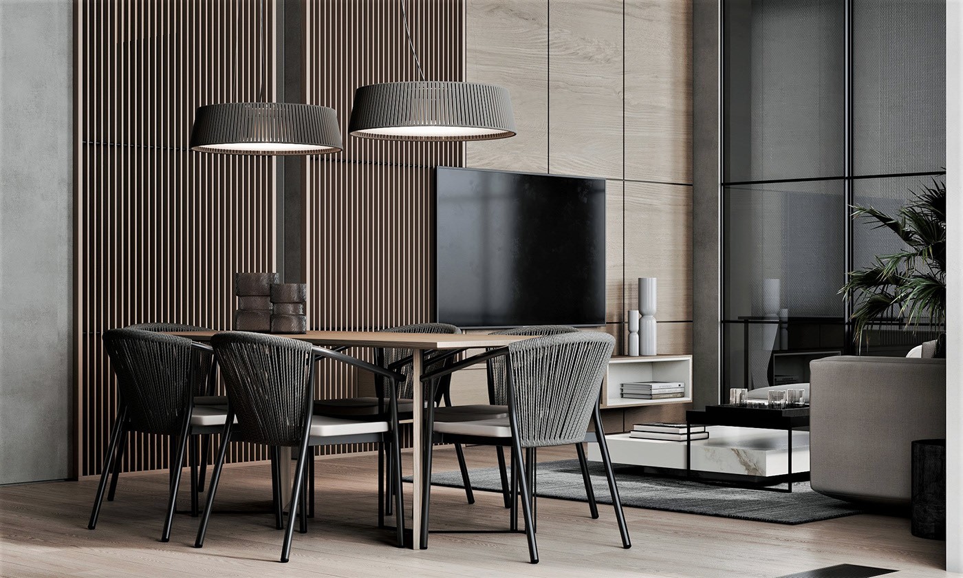 高级灰色系公寓设计-4