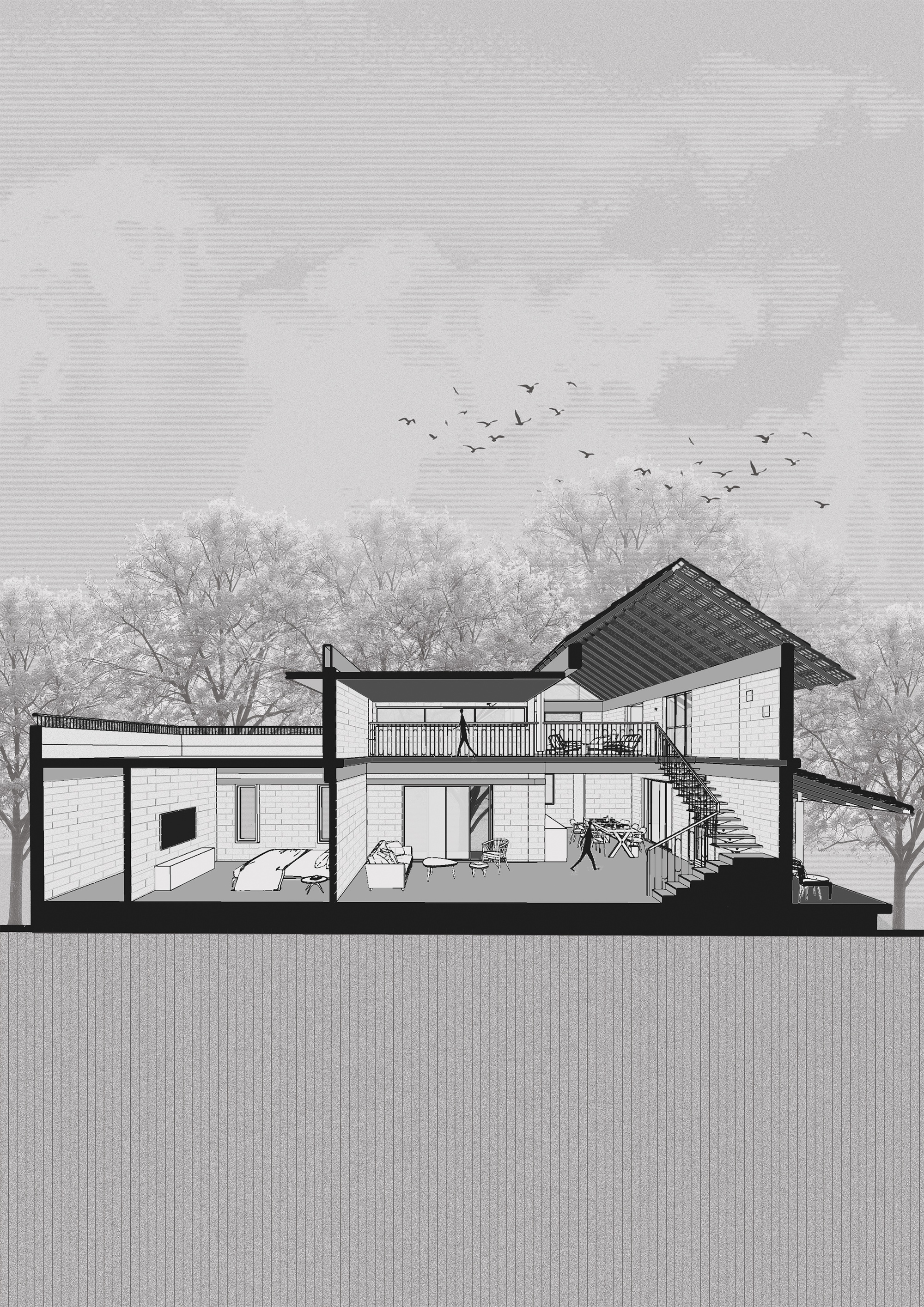 克里帕尼莱农舍丨印度丨HabitArt Architecture Studio-31