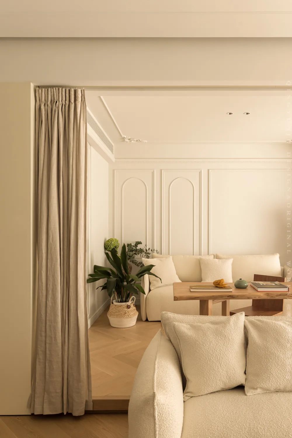 治愈系法式奶油风，住进梦想舒适庭宅-74