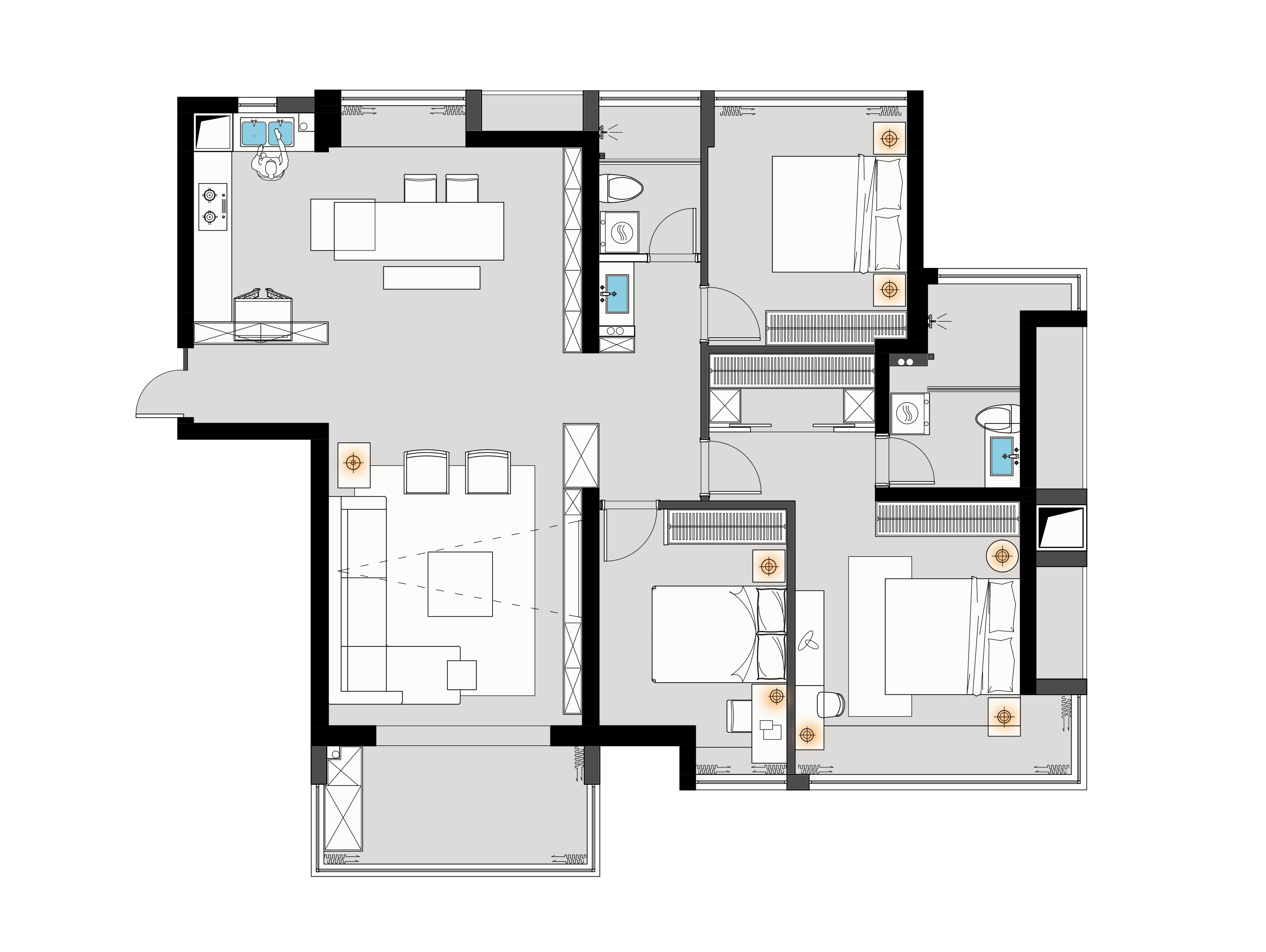 木质邂逅黑白灰丨三伏设计-57