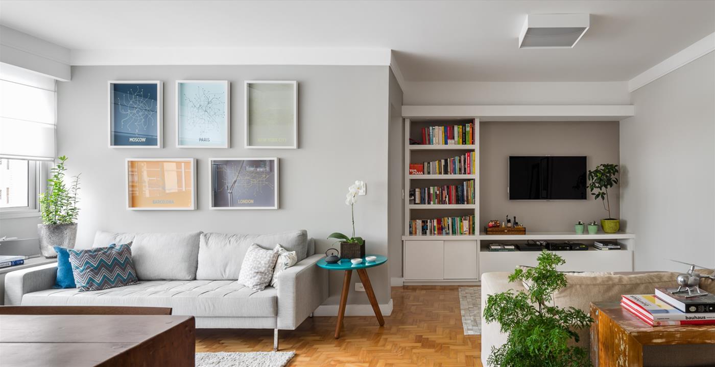 巴西 Apartamento Tutoia 公寓,温馨木色与自然光的完美融合-4