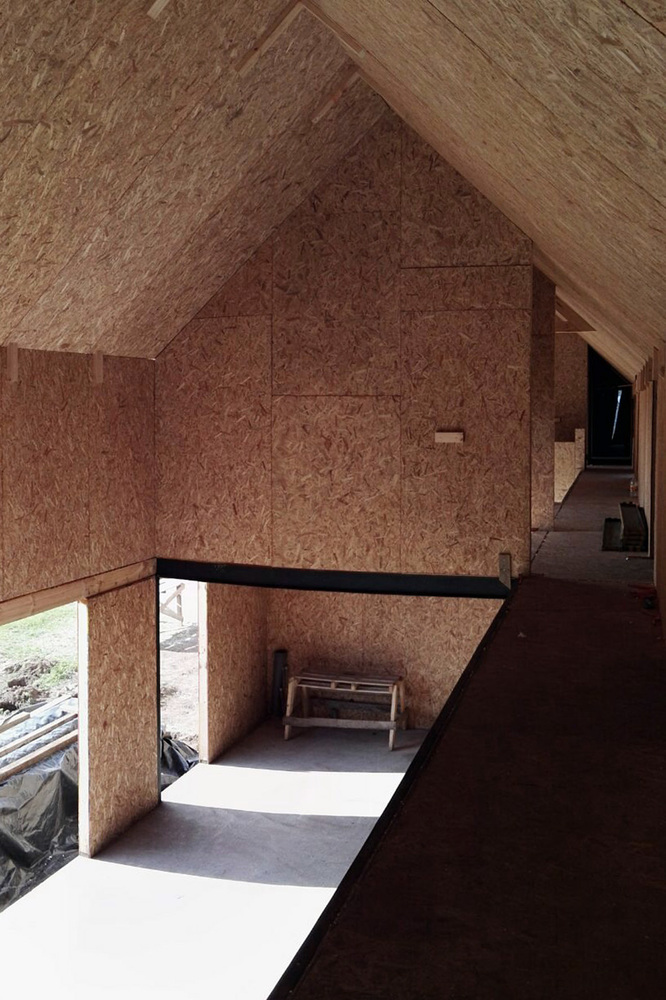 斜向模块化住宅 | 智利 Shotgun House-47