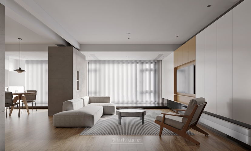 现代极简别墅丨李智锋-0