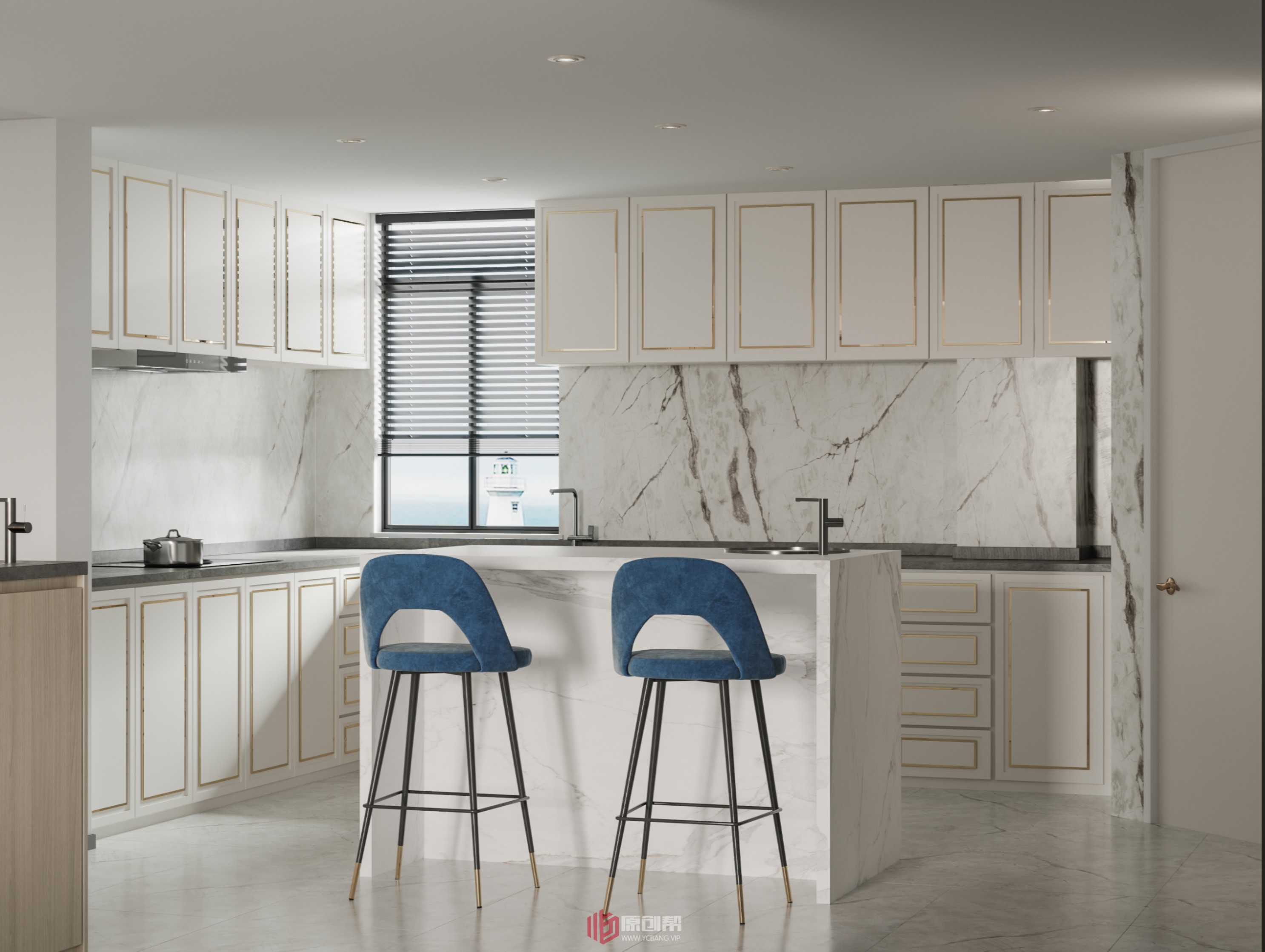 温柔粉系少女心梦幻新家丨中国新余丨新余子拾装饰设计有限公司-13