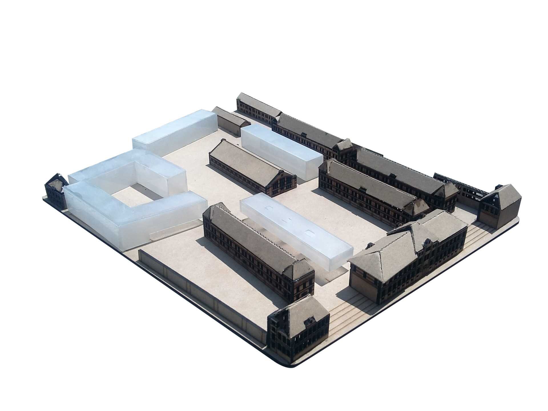 “Crown Barracks”从军事营房到大学校园改造丨比利时-87