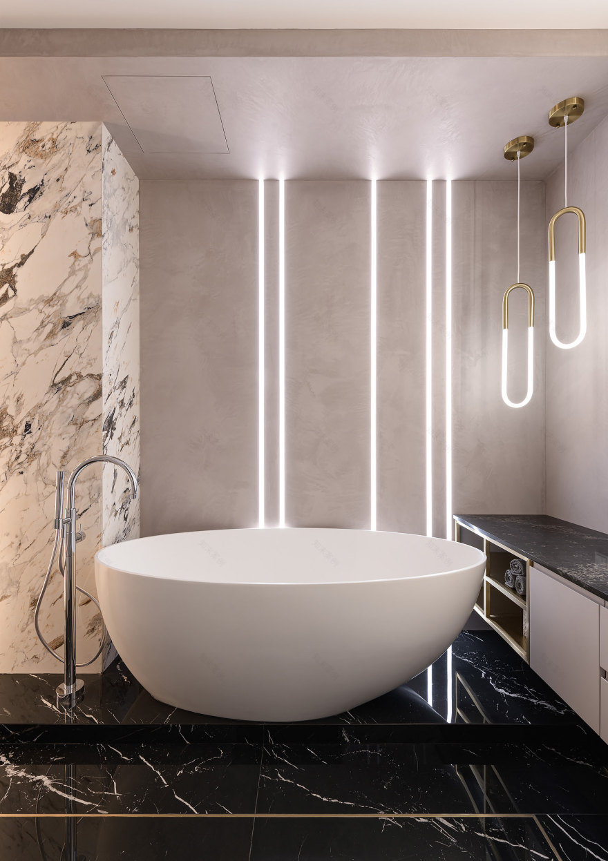 TETRIS·Grey Emerald 公寓丨乌克兰基辅丨S+O architects-35