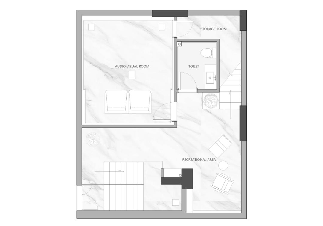 450㎡现代别墅，居于自然，与光同尘 | 涛墨设计-59
