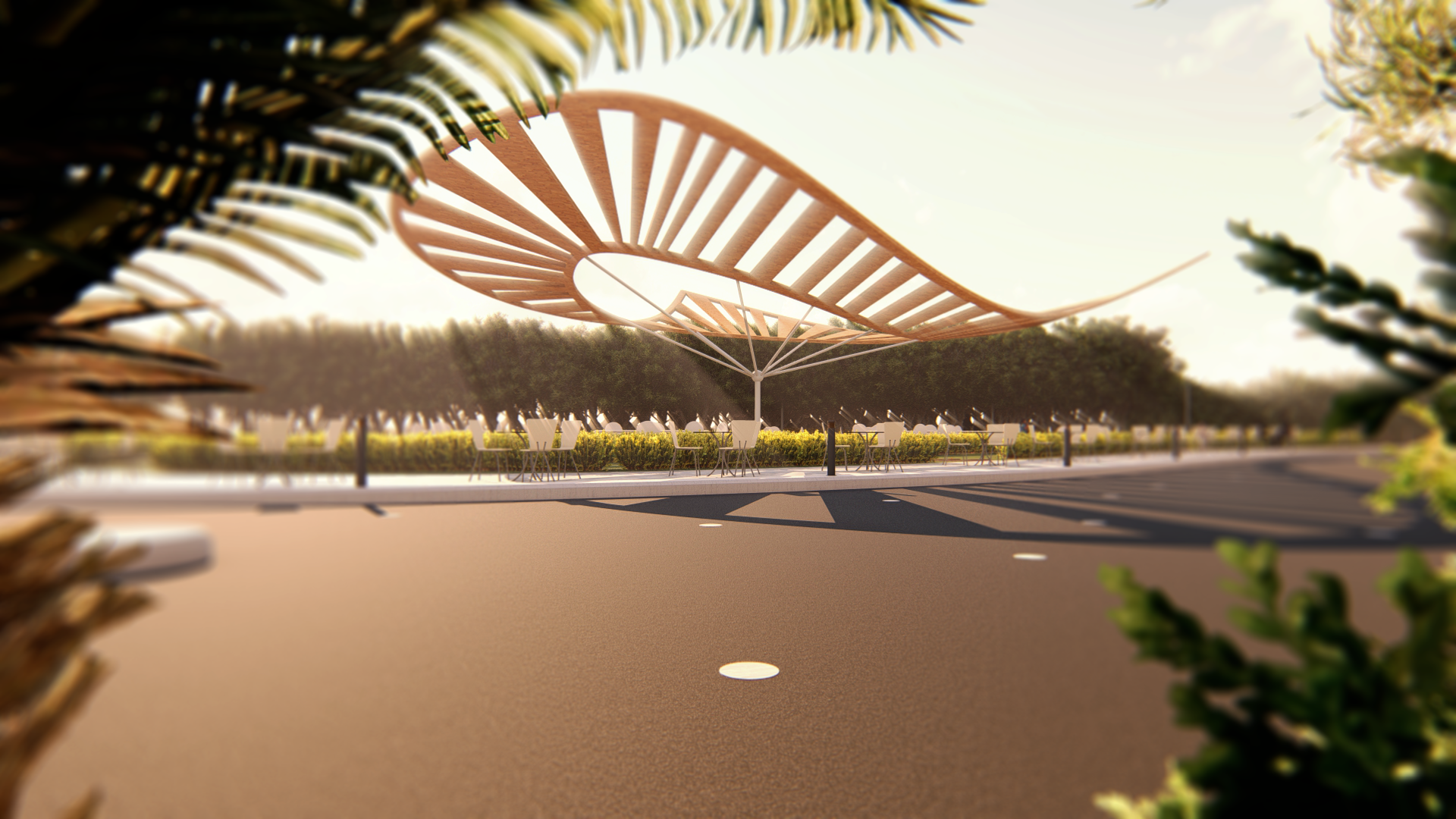 FOOD COURT AREA 景观设计项目-4