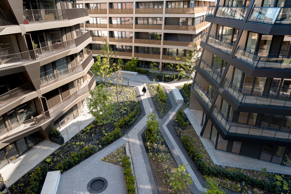 柏林查理住宅小区,梯田状雕塑阳台设计-33