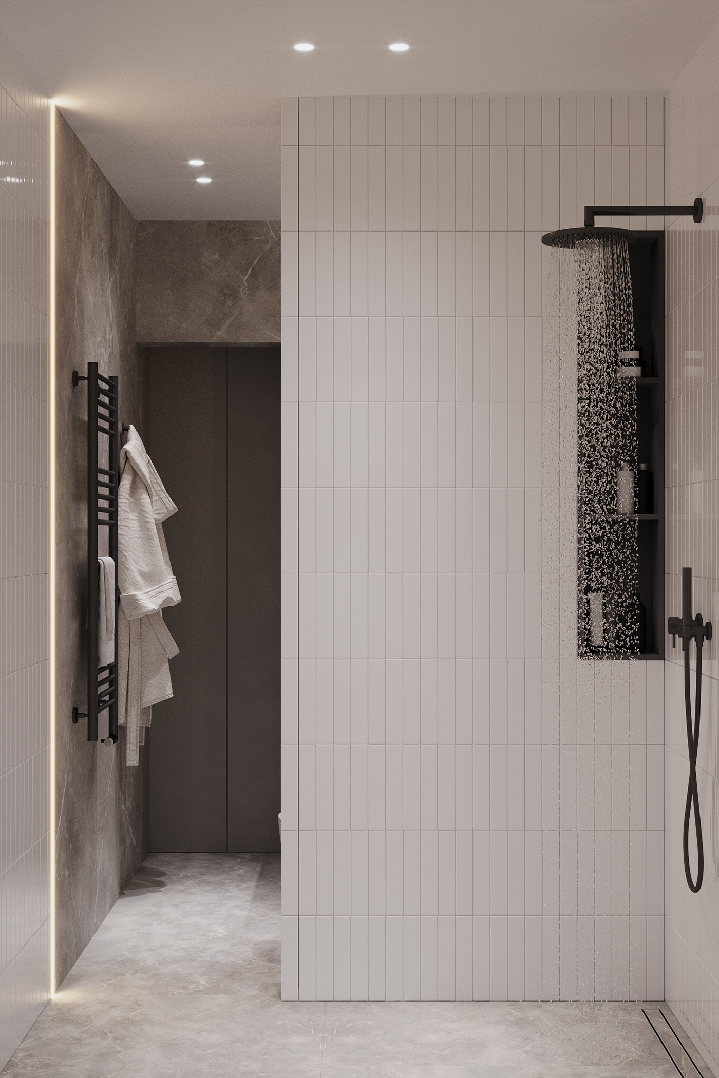 现代白色系 小户型空间-28