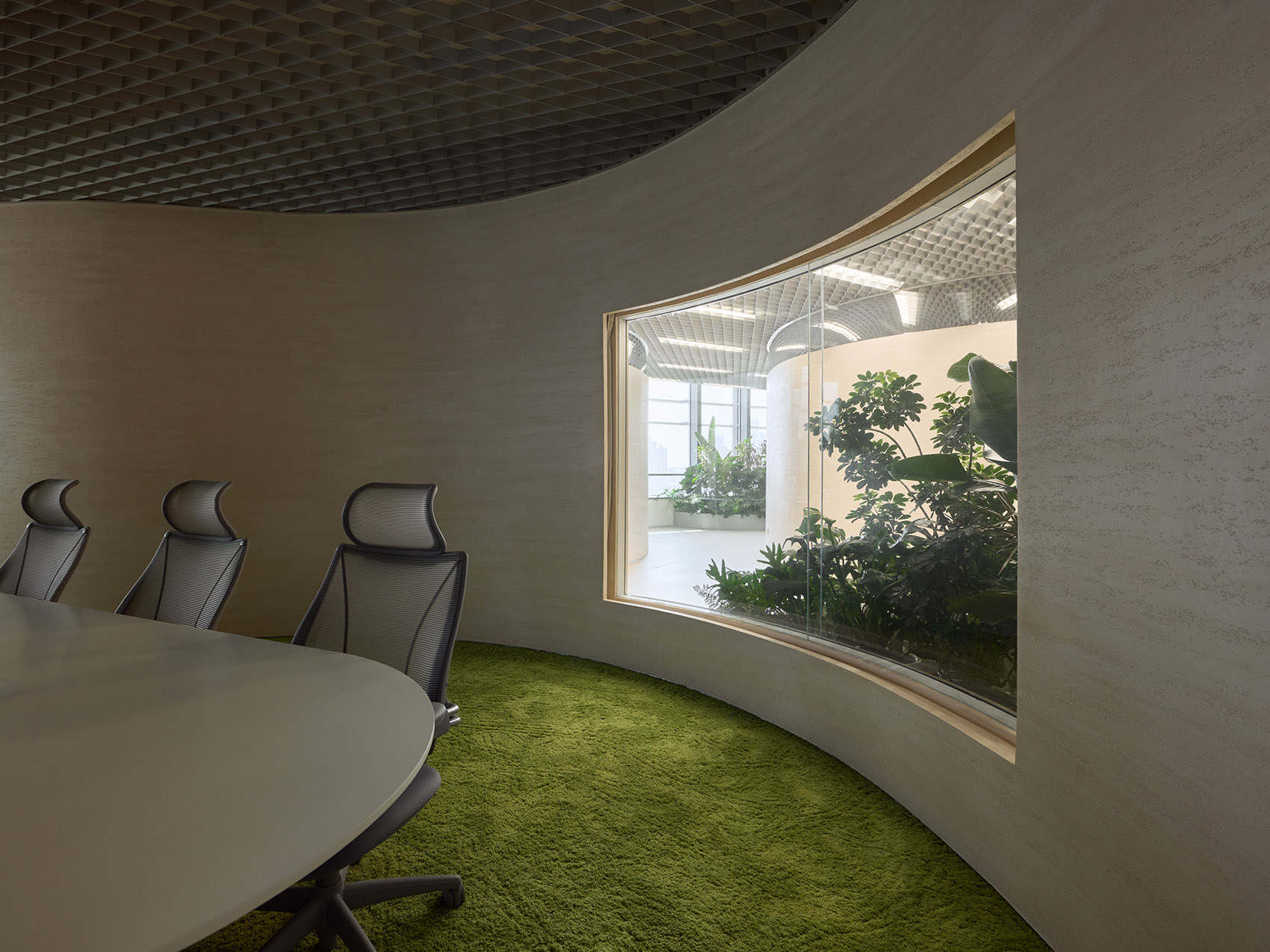 梯度与适度·陆家嘴某资产管理公司室内设计丨中国上海丨HCCH合尘建筑-51