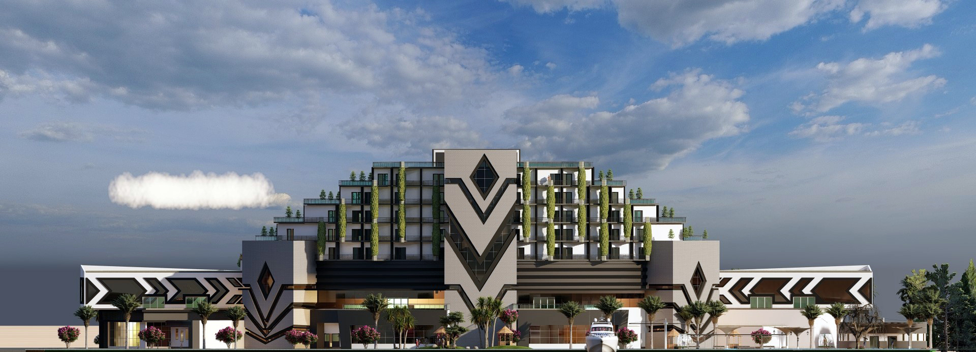 مشروع تصميم فندق 4 نجوم بمدينة الغردقه-14