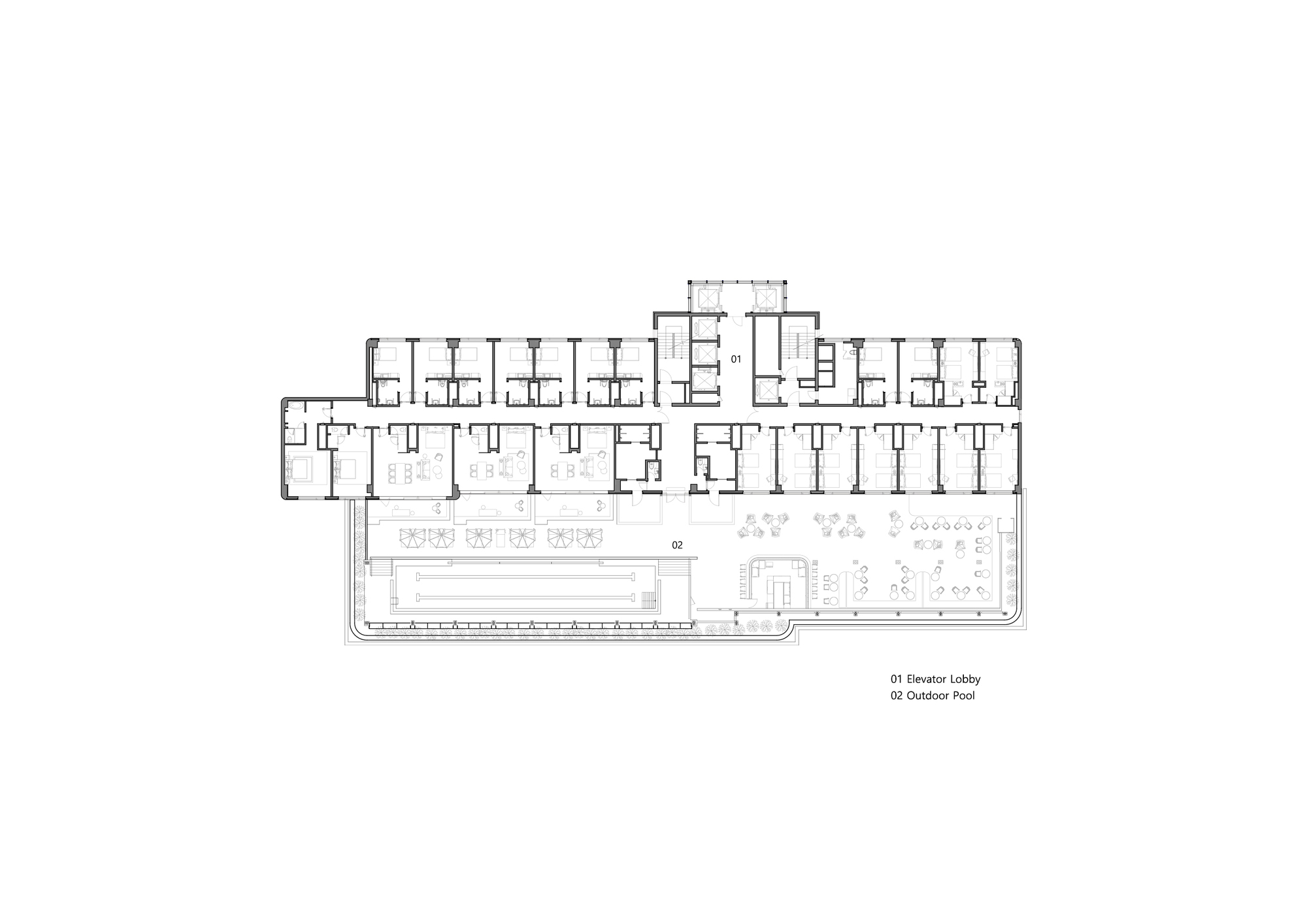 Mondrian Seoul Itaewon 酒店丨韩国首尔丨Gansam Architects & Associates-32