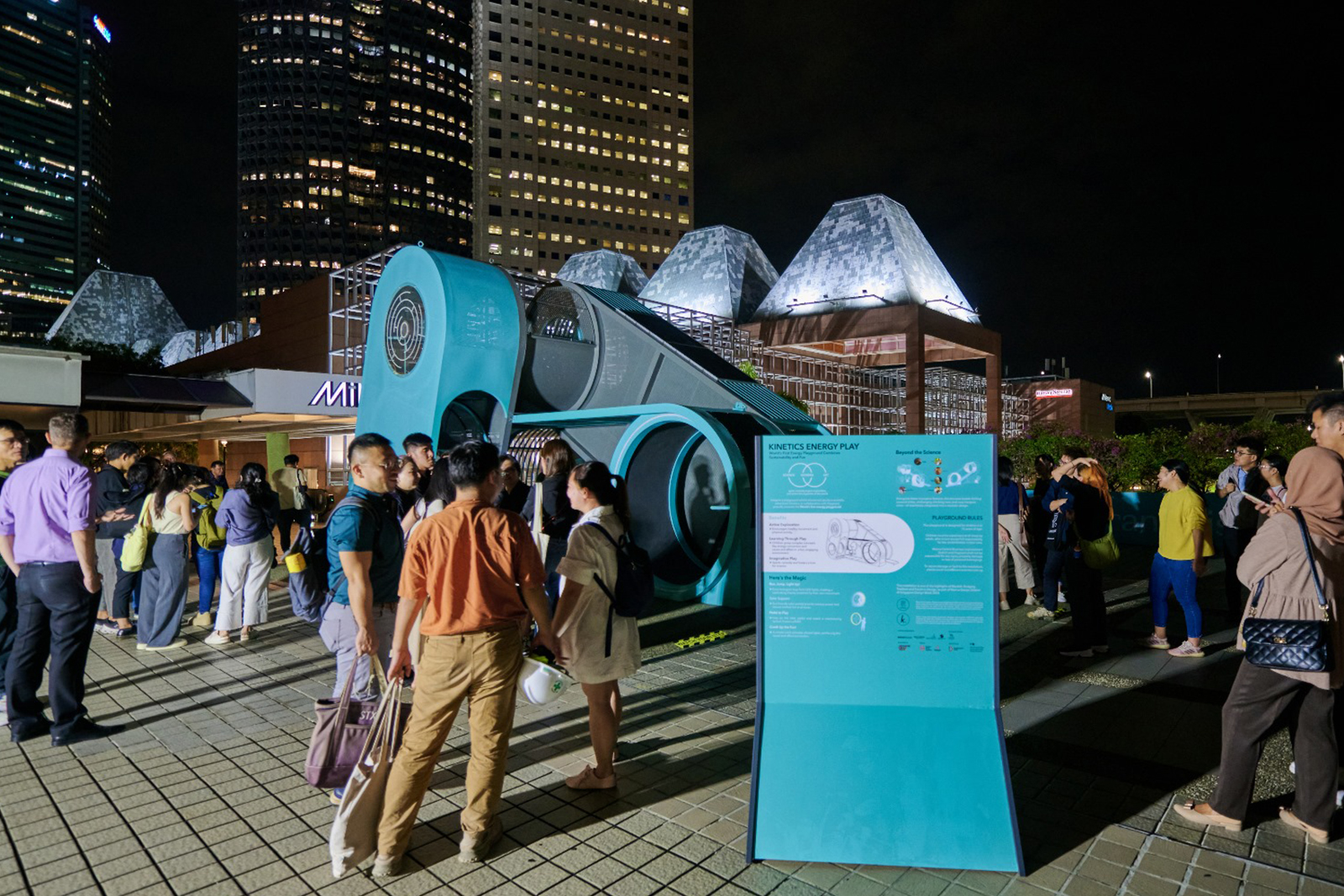 世界首个能源游乐场Playpoint及Mooncycle展示丨新加坡丨Kinetics Play X Playpoint-13