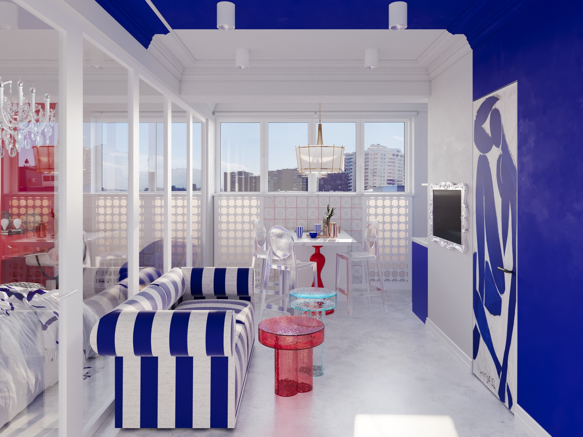 Apartment interior design & visualization-2