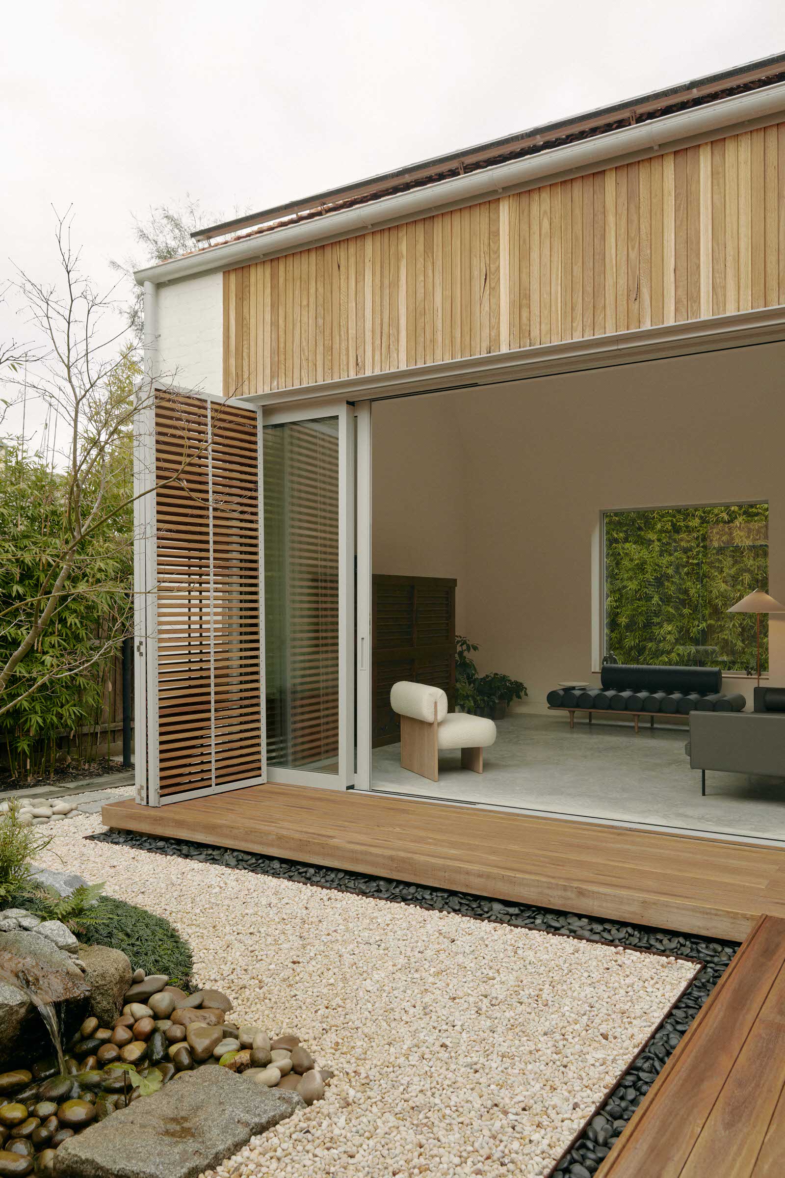 墨尔本传统住宅的静谧庭院改造丨澳大利亚墨尔本丨Ha Architecture-0