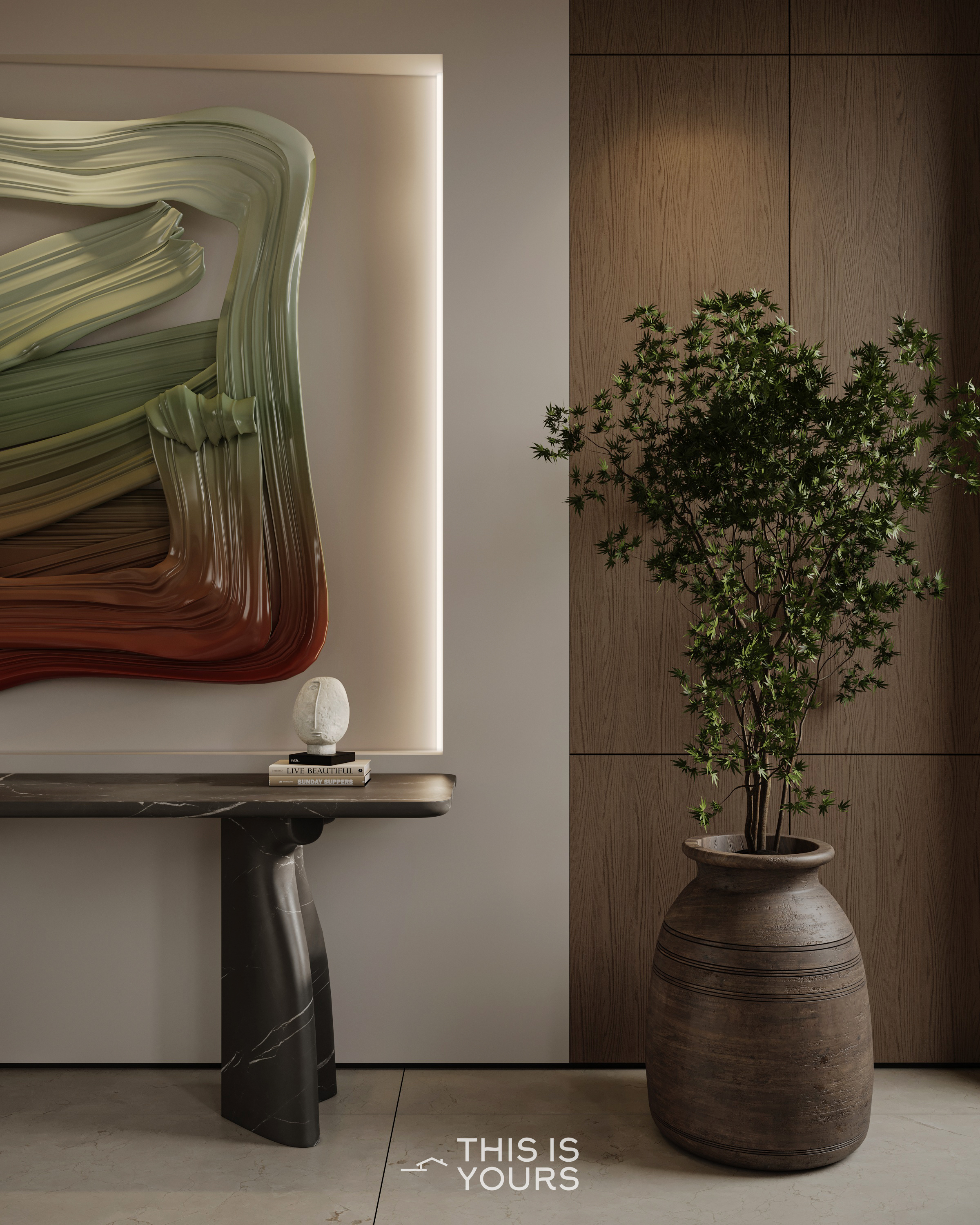 挑空别墅丨Yara Elfiki-20