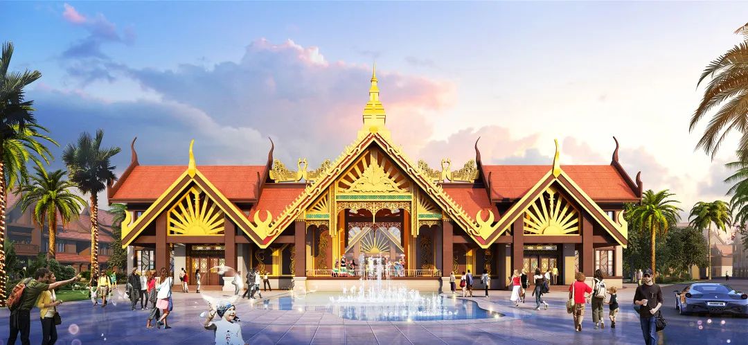 伟光汇通·云南傣族古镇丨中国德宏傣族景颇族自治州丨PTA上海柏涛北京事业部·设计五部-36