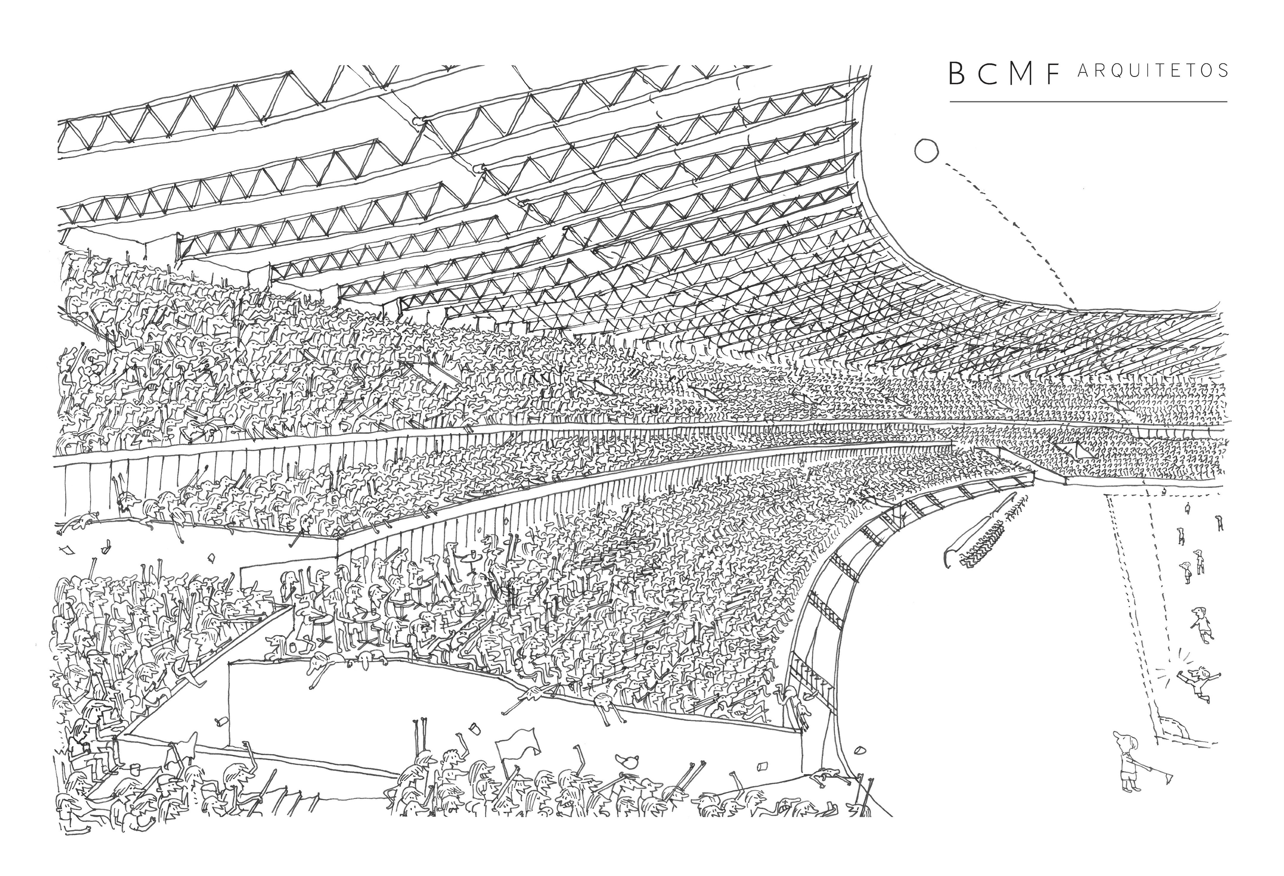 BCMF arquitetos丨体育馆丨NewMineirão-26