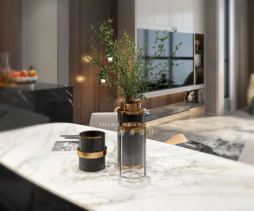 橙熹设计-- 武汉 100m²新家,疫情期间的温暖礼物-31