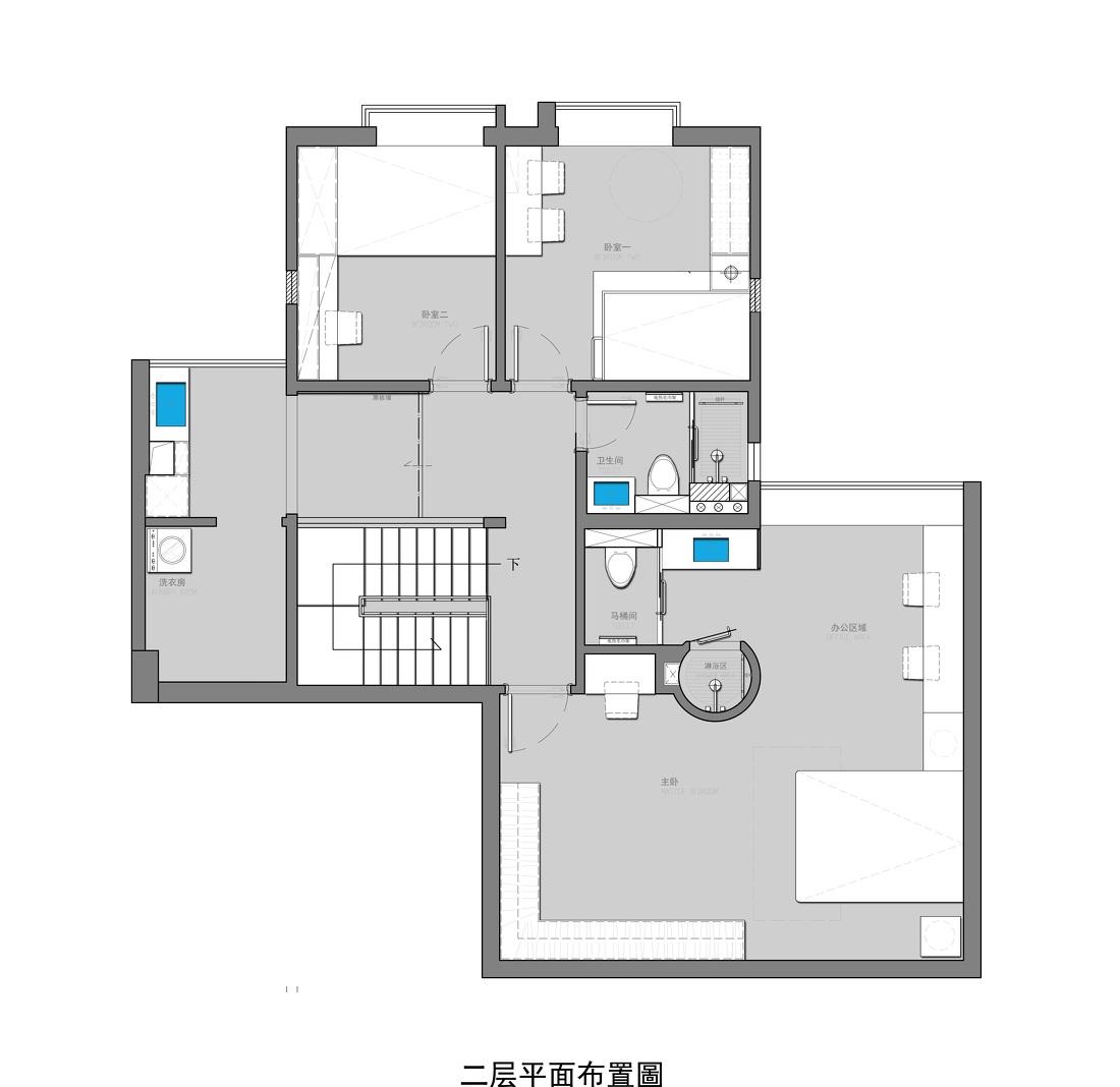 复式空间的多功能家居体验-1