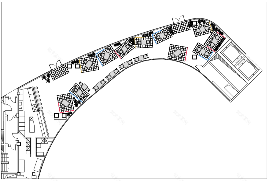 上海北外滩的“多彩切片” | Tapa Tapa 西班牙餐厅室内设计-18