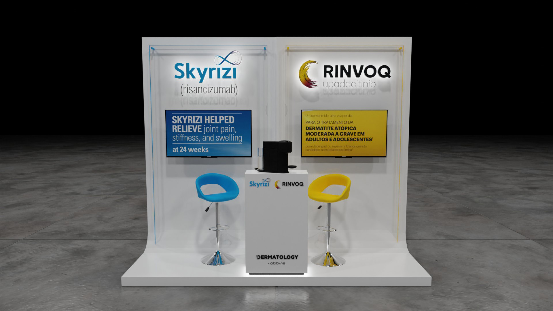 Abbvie 3D 展位设计  概念开发-7
