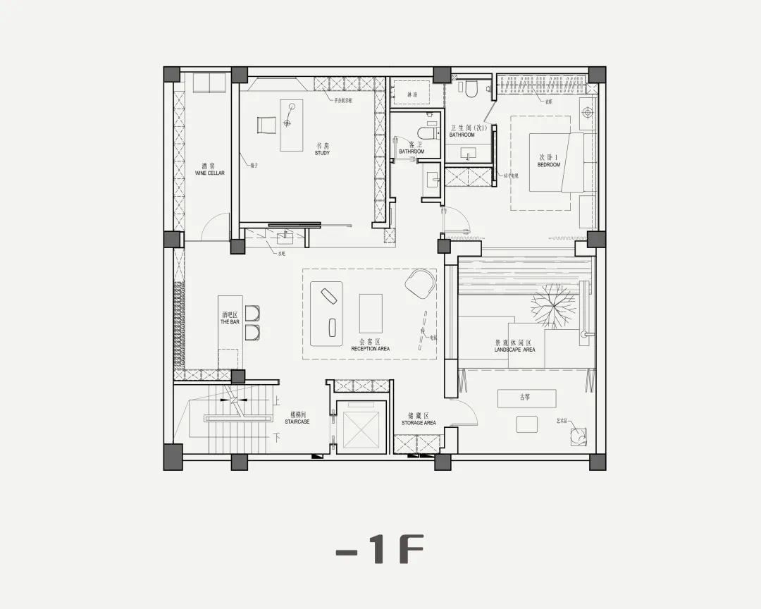 观享际SKH新作｜南京660㎡别墅，自由与爱-146