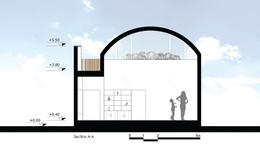 伊朗 Najafabad 单拱房屋丨Ayeneh Office-17