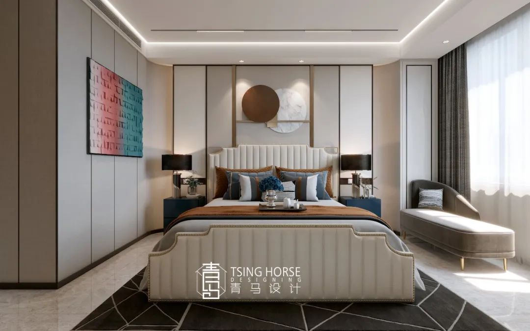 青马设计 | 210㎡轻奢别墅 缔造优雅生活空间-63