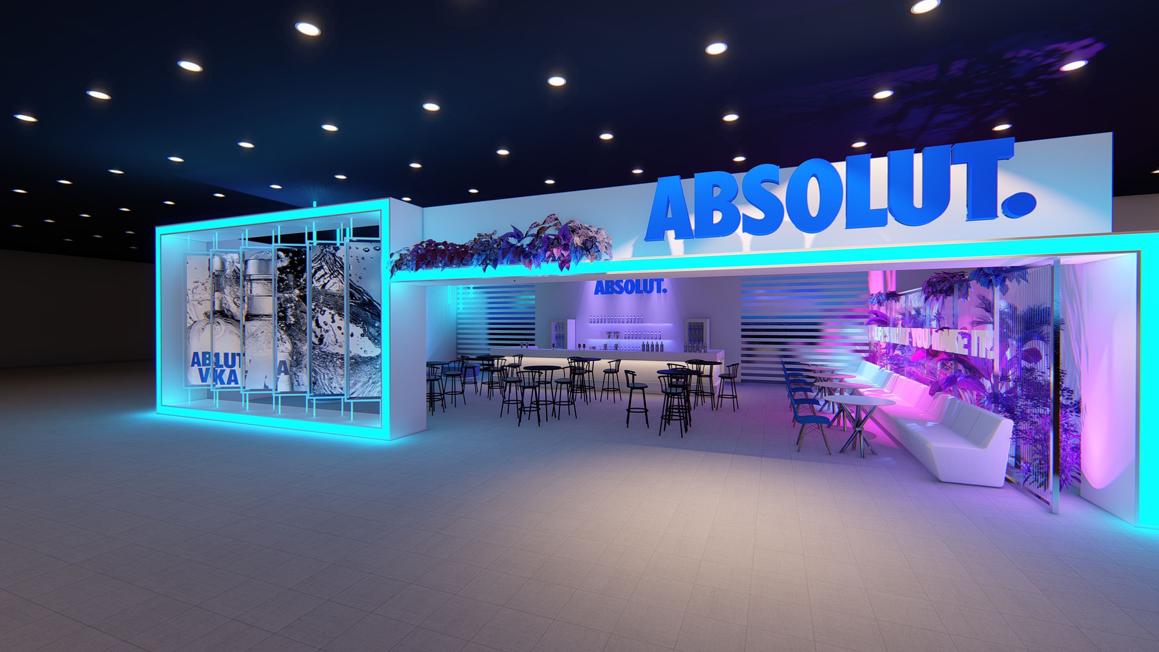 Cenografia Conceito - Bar Absolut-4