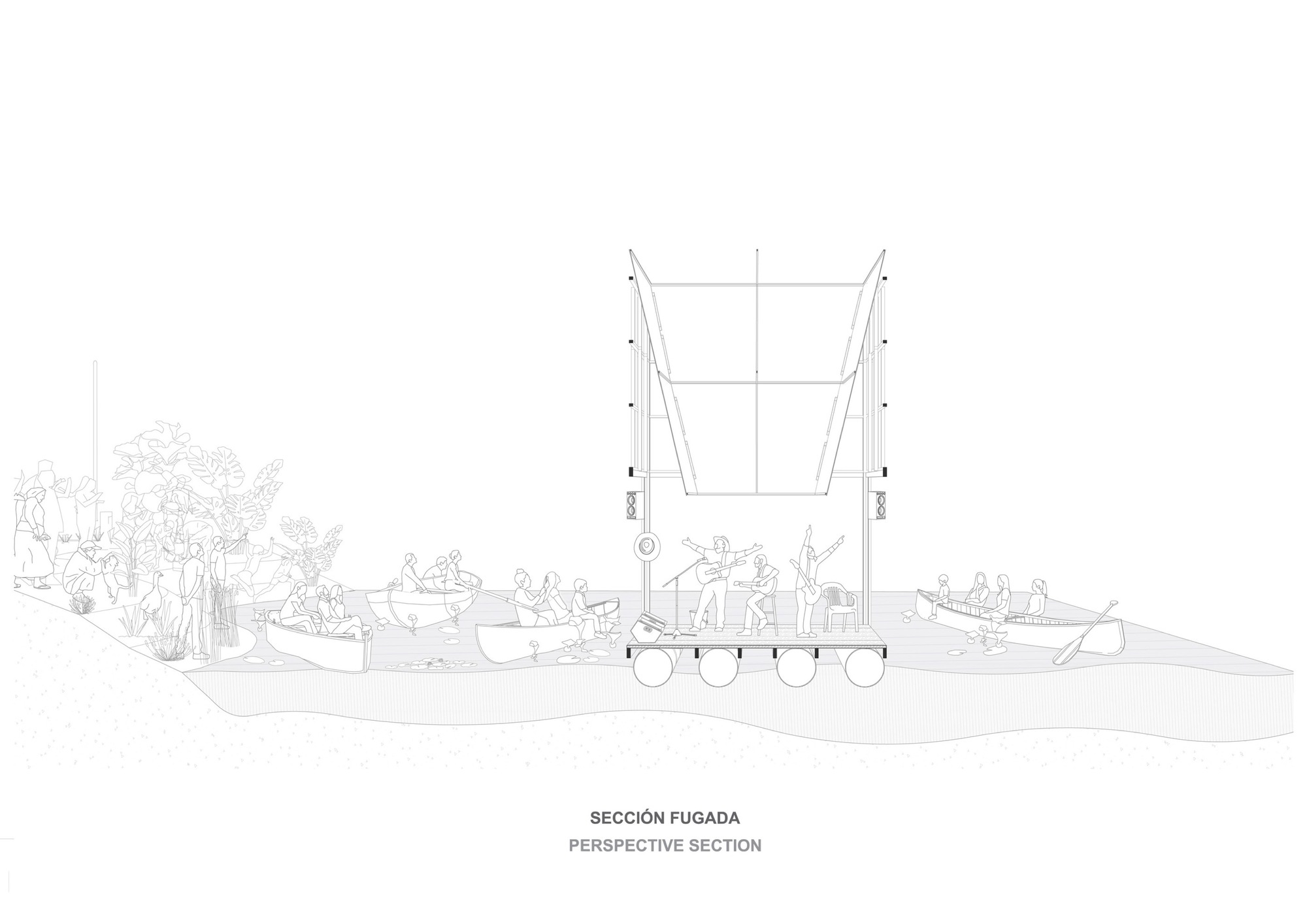 Candelabro 漂浮文化平台丨厄瓜多尔丨Natura Futura Arquitectura-15