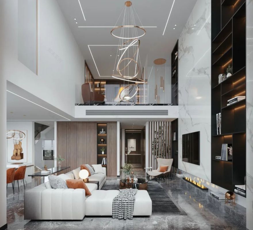 《意美•拾光》 | 极简轻奢,咖色系的四口之家-25