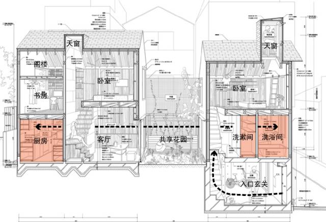 这对建筑师夫妇相知相爱30年，为蜗居族设计了40多栋体面的小房子-79