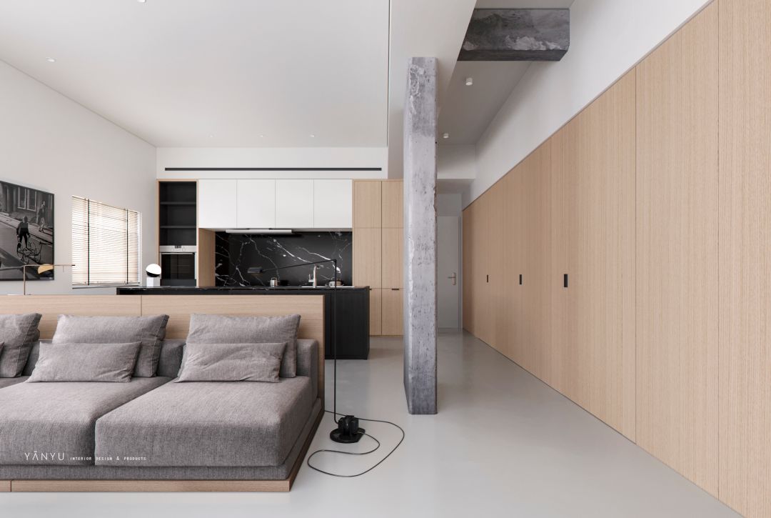 融合功能的自由空间 | J0601 住宅设计-16