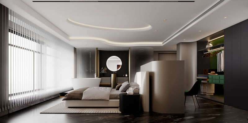 绿地·达沃斯公馆海景大平层设计丨菲律宾达沃-25