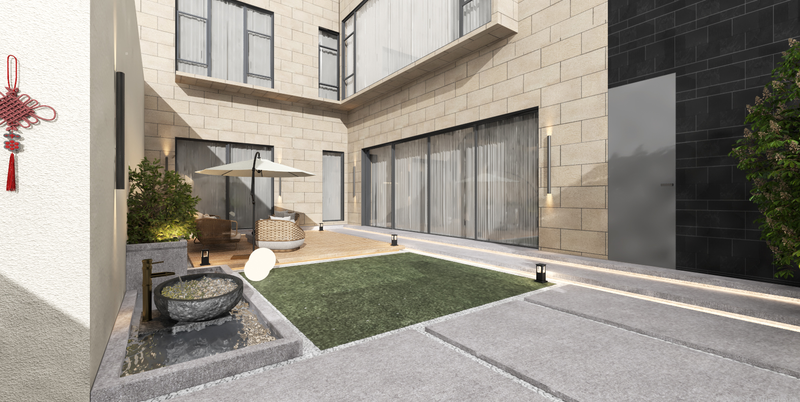 H空间 | 自然美学别墅住宅-3