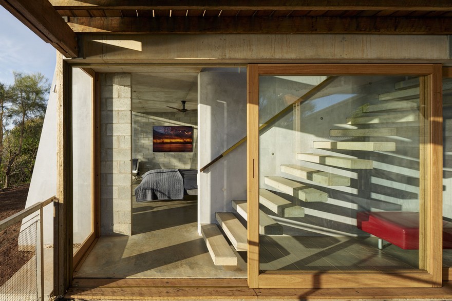 澳大利亚"日落隐退"度假屋 | 融入景观，提供私密空间-21