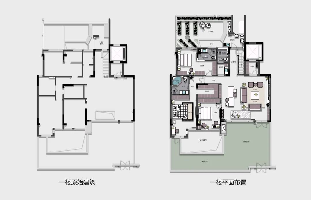 现代法式叠墅设计 · 照母山北大资源兰亭序丨中国重庆丨麟戈设计-15